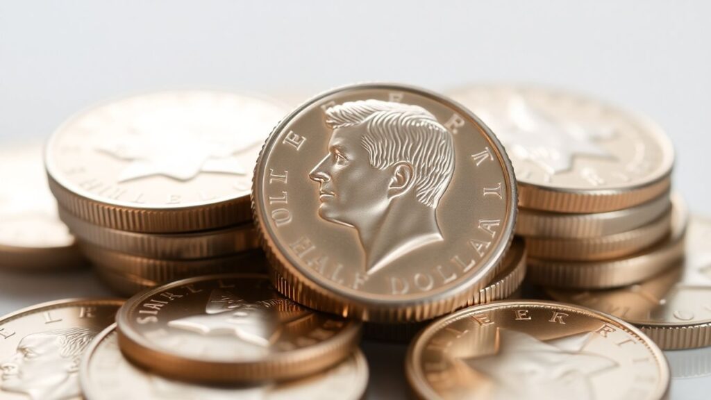 Kennedy Half Dollar coins for sale in Tampa.