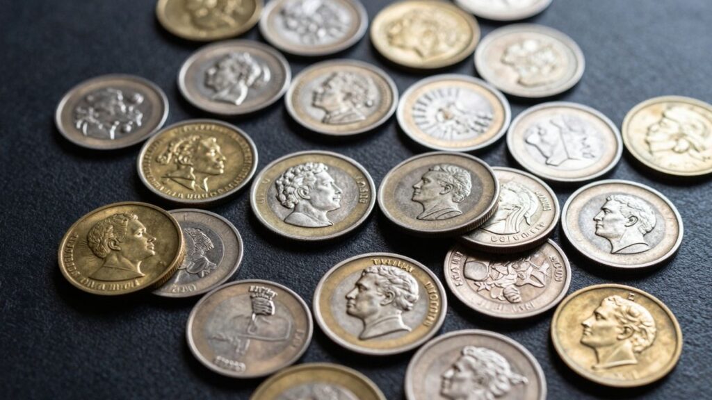 Collection of antique coins, Tampa.
