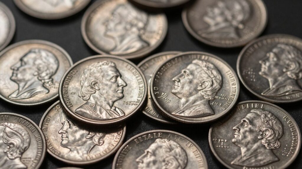 Franklin Half Dollar coins for sale in Tampa.