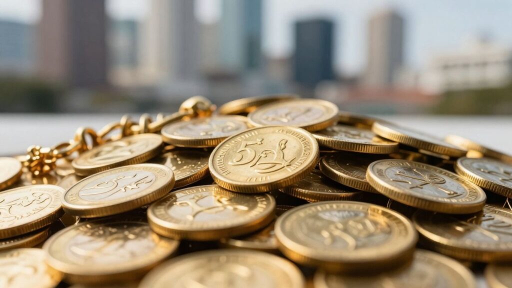 Gold coins and jewelry in Tampa