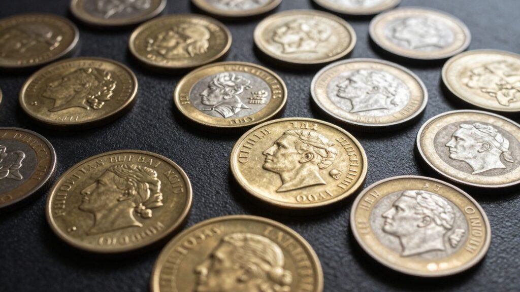 Collection of valuable coins for sale in Tampa.